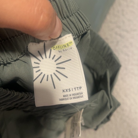 Aerie OFFLINE By Aerie Nylon Cargo Pant size XXS/TTP - Picture 10 of 12